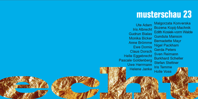 23. Musterschau - echt front