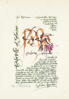 Kalligrafie – Klaus Dorsch